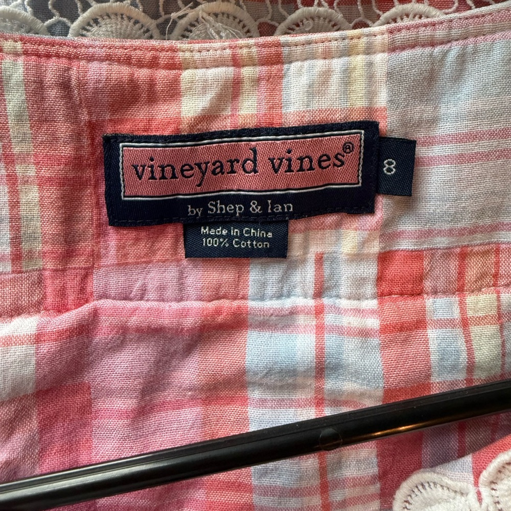 Vineyard Vines Pink and White Sleeveless Sundress - Picture 7 of 7